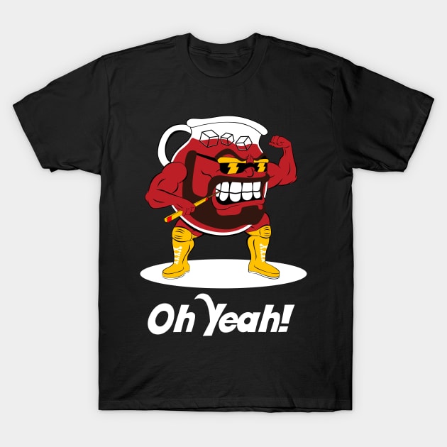 Oh Yeah Macho Man Kool Aid T-Shirt by lietaurus